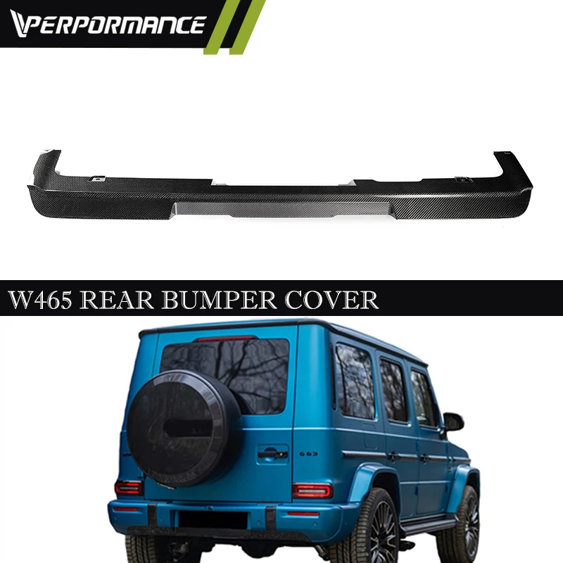 

2025Year New G Class W465 G63 Rear bumper under guard cover in Dry Carbon fiber Exterior Auto Parts G450 G63 Rear Diffuser