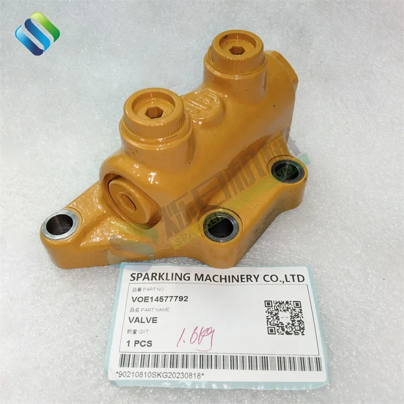 SG voe14577792 EC340D EC360B Excavator Spare Parts 14577792 Valve VOE14577792