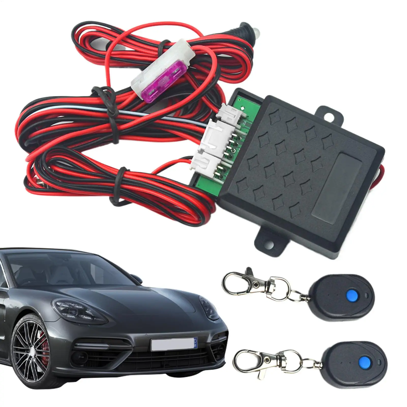 Car Immobilizer Long-Range Anti-Robbery Alarm Car Security For 12V Truck Vehicle Automotive Protection Prevention Outdoor