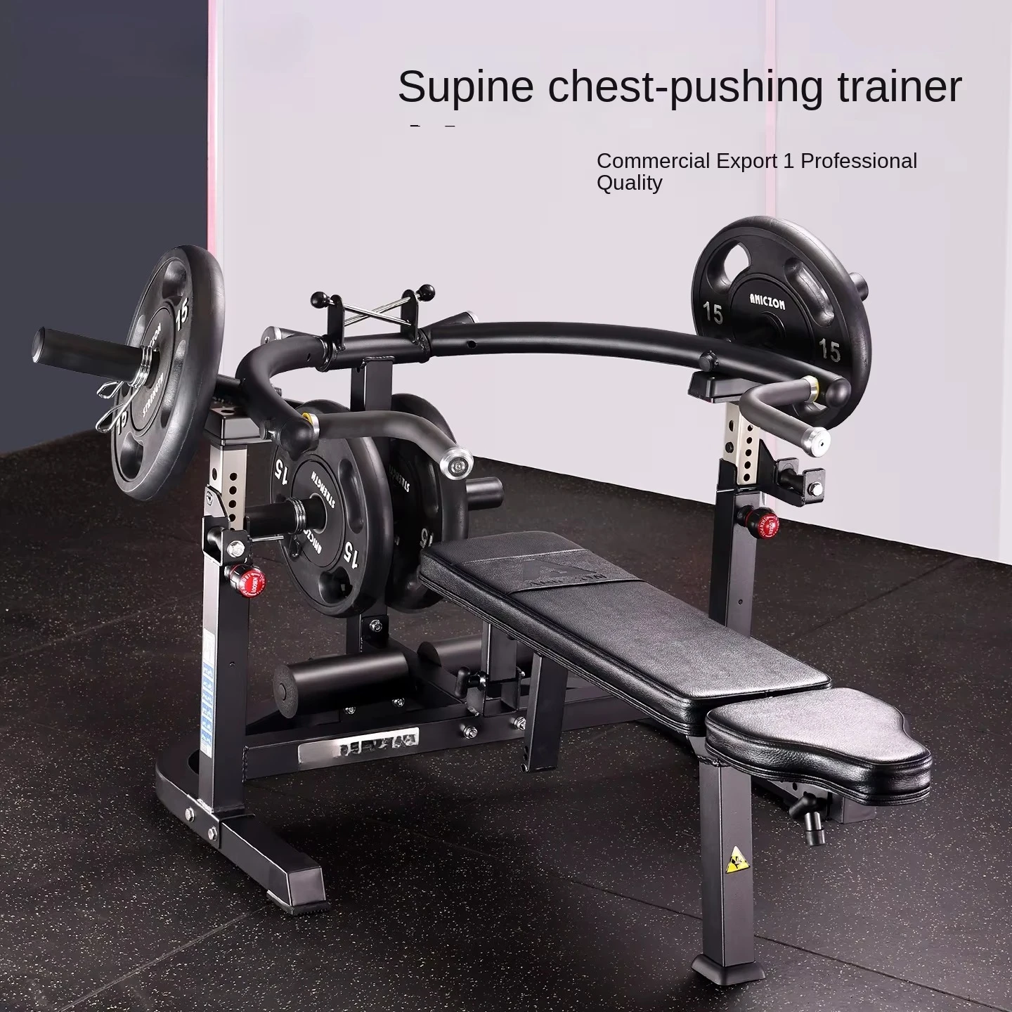 Premium Commercial Gym Accessories Multifunctional Steel Eco-friendly CZ Chest Muscle Trainer Supine Pushing Fitness Equipment