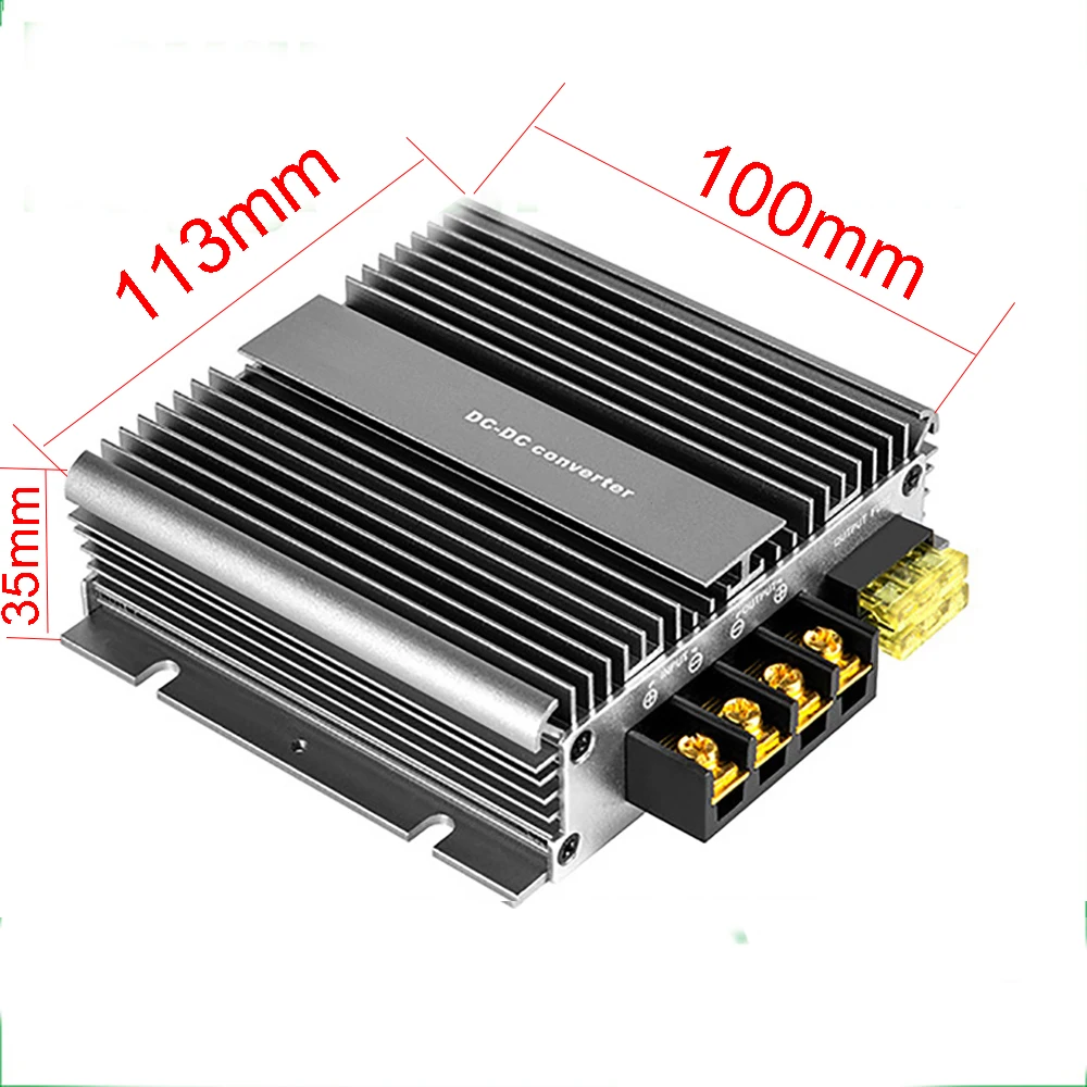 12V/24V/36V to 48V 10A 480W DC-DC Boost Converter, Non-Isolated Step Up Voltage Regulator for Starlink Gen 3 Dishy good