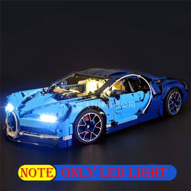 Led Light Kit For 42083 Technic Car City Speed Champions Bugattised Chiron Not Include Building Block (Only Lighting Set)