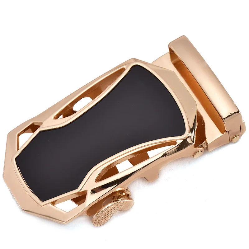 Fibbia per cintura in lega da 3,5 cm per uomo - Fibbia con chiusura automatica antigraffio, accessorio di ricambio per cintura di facile installazione