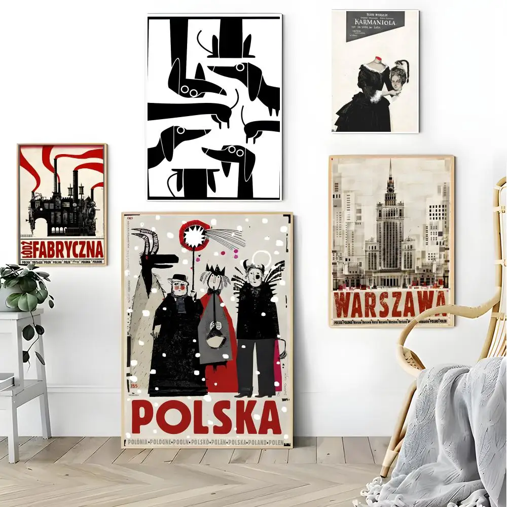 Ryszard Kaja Artworks Polish Poster retro art living room de