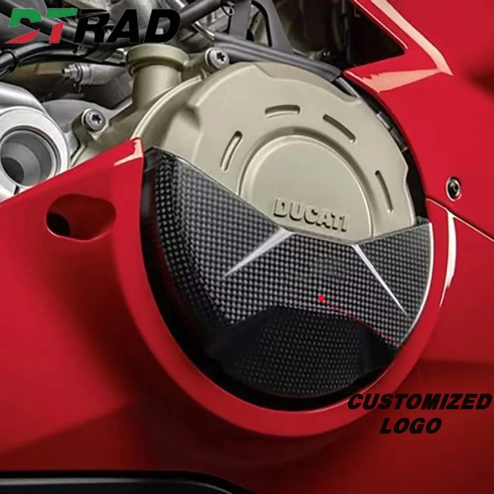 New 2025 For DUCATI PANIGALE V4/S/R 2025  Carbon Fiber Right Engine cover Protection Fairing Kit Motorcycle Modified Accessories