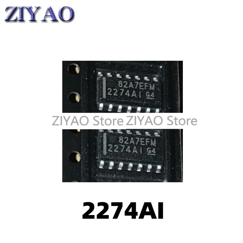 5PCS TLC2274AIDR TLC2274AID 2274AI operational amplifier SOP14