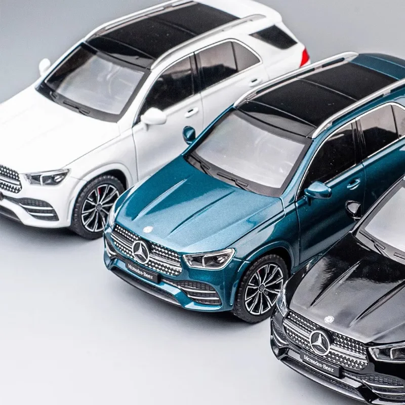 Mercedes-benz gle350合金suvカーモデル、1:24、サウンドとライト、プルバックダイキャストトイ、子供用ミニチュアカー、誕生日プレゼント