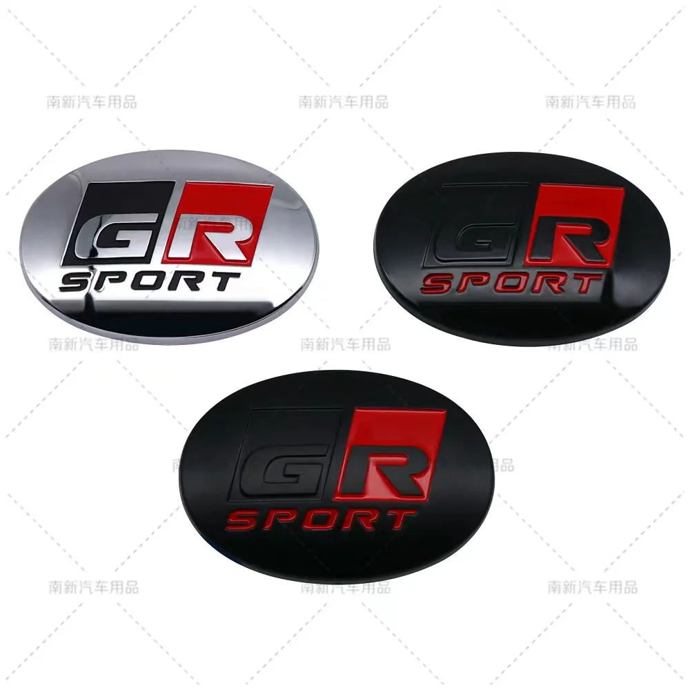 Applicable to Toyota GR SPORT steering wheel cover logo Lei Ling Camry Corolla decorative sticker logo.