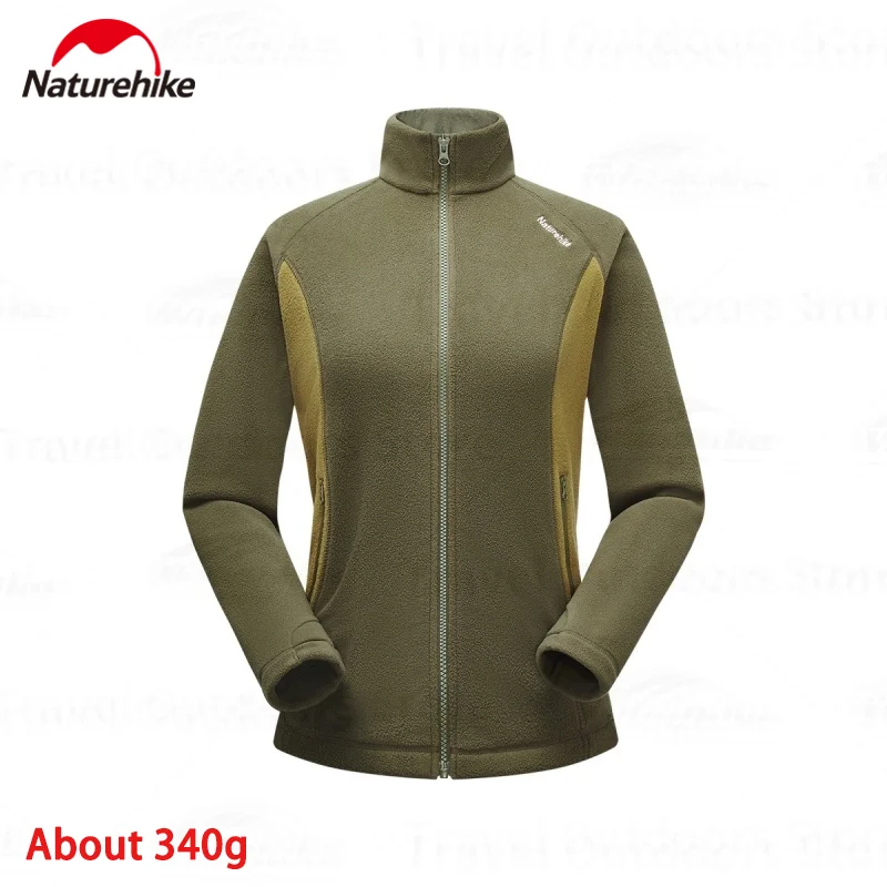 Naturehike Women's Outdoor Jacket Winter Heated Jacket Thermal Polar Fleece Liner Fleece Coat Camping Hiking Clothing for Female