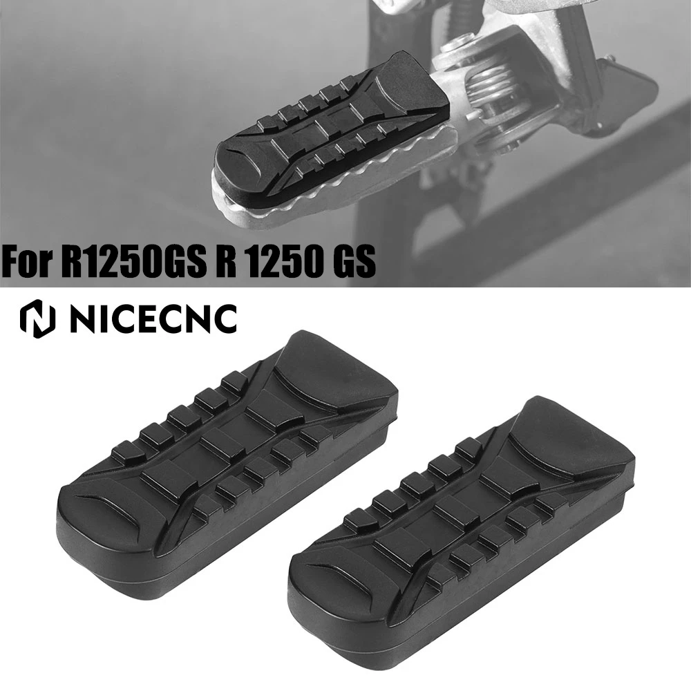 

For BMW R1250GS Adventure R 1250 GS 2019-2023 Front Foot Pegs Rest Rubber Cover For BMW R1200GS Adventure 2012-2018 S1000XR