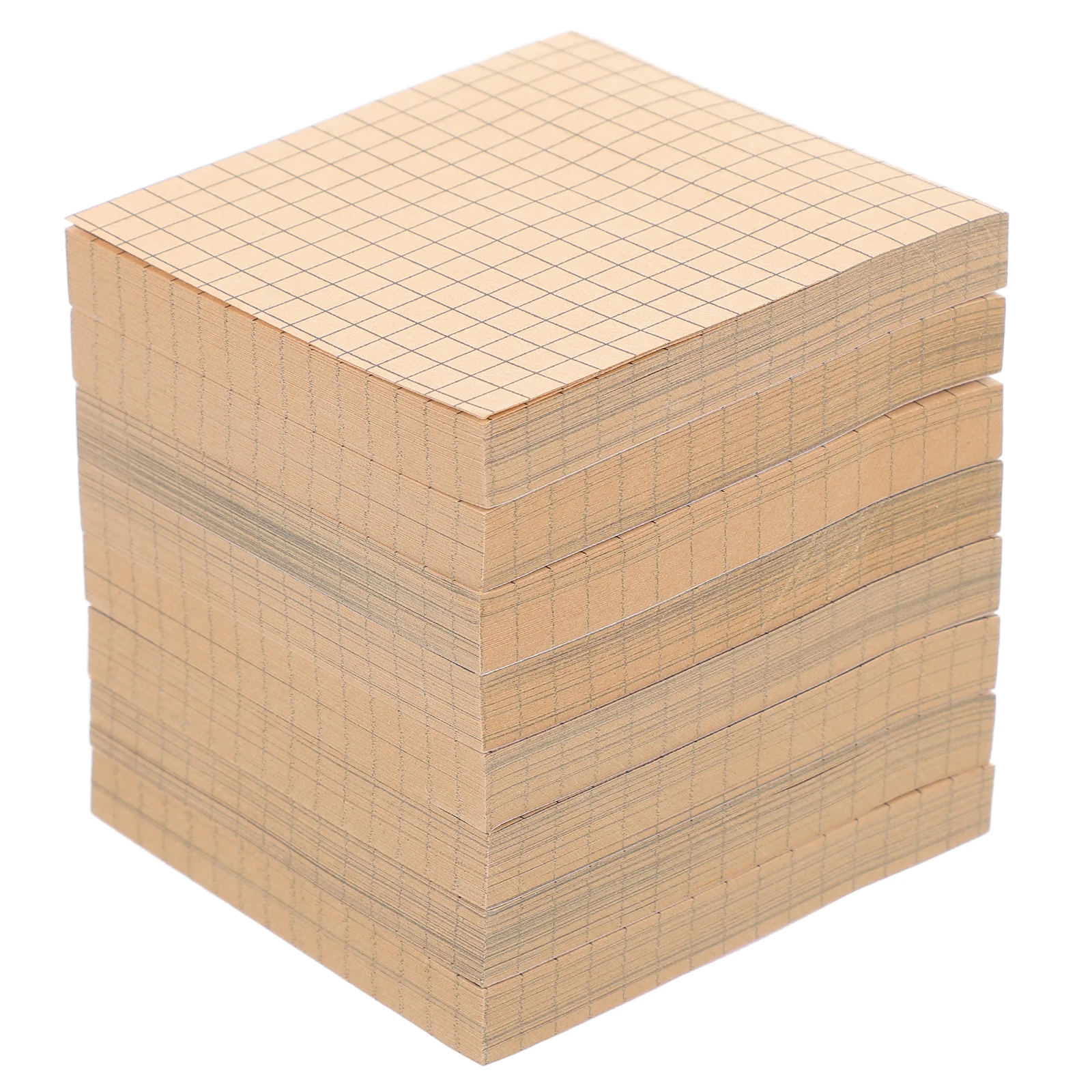 8 Books Study Notepad Office Memo Tear-off Small Brown Multi-function Sticker