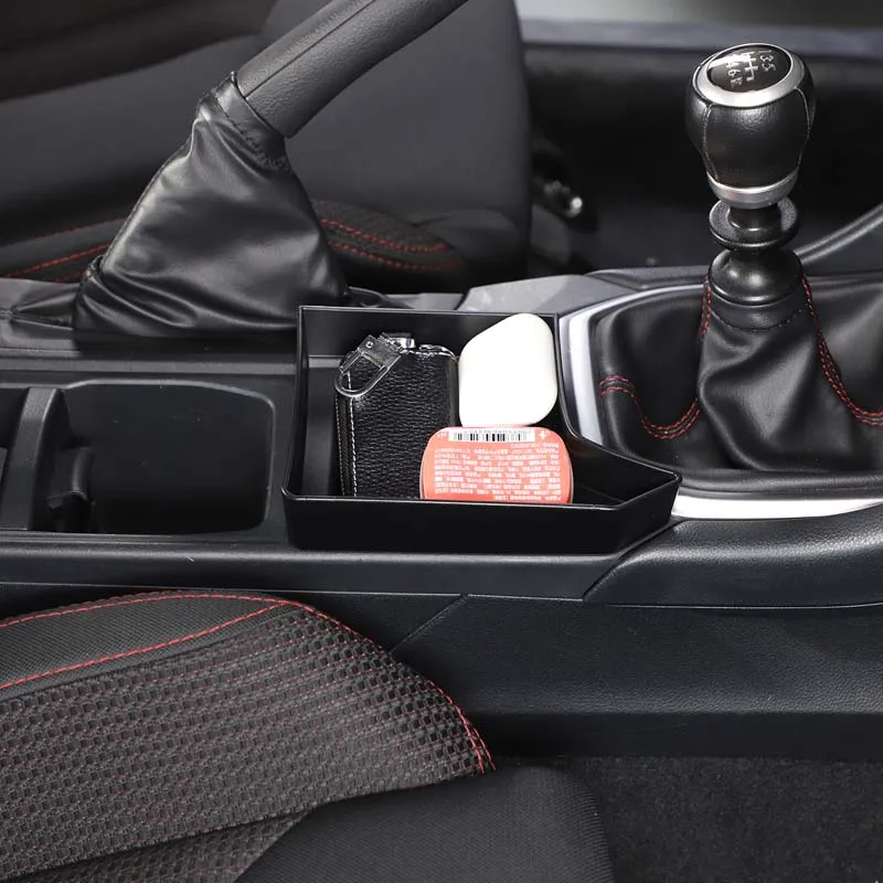 Car Center Console Gear Shift Panel Storage Box Organizer Tray For Subaru WRX Levorg 2022-2026 Stowing Tidying Car Accessories