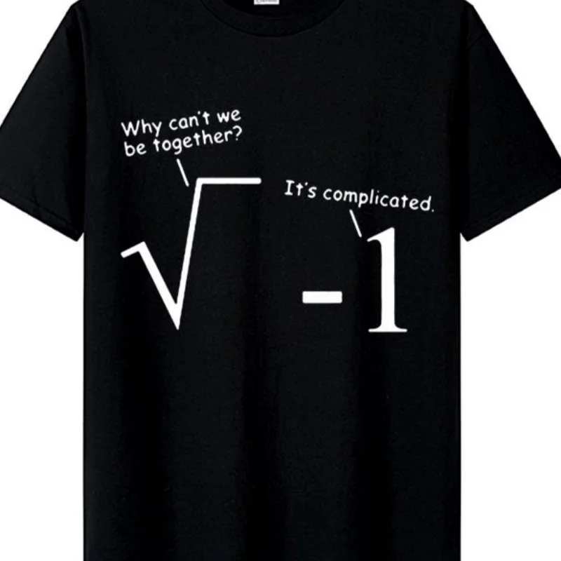 T-shirt à manches courtes en coton imprimé pour hommes, vêtements d'été drôles, t-shirts Hip Hop, grande taille, Geek Ma