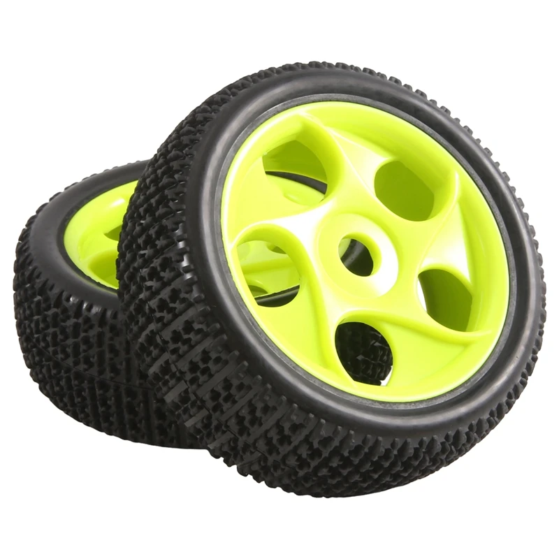 RC 1:8 Off Road Car Buggy Rubber Tires & Plastic Wheel Rims HUB HEX 17 Mm 81-801 Accessories ,B