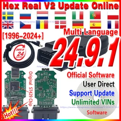 Beste HEX Real V2 STM32F429 VGT6 V24.7 V23.11 Nieuwste online update STM32F405 VET6 Ondersteuning van vele talen Onbeperkt Meest stabiel