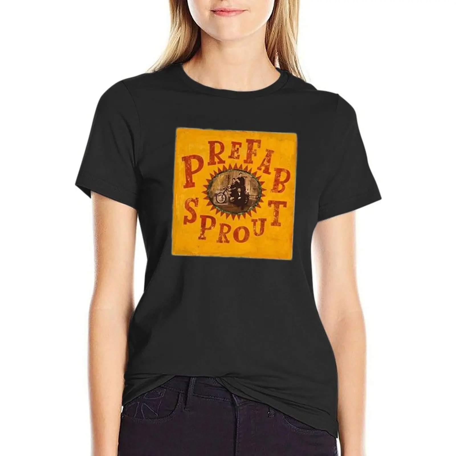 Prefab Sprout T-Shirt shirts graphic tees kawaii clothes Women's summer blouses 2024