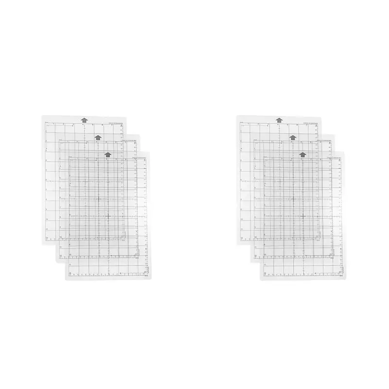 

Коврики для резки AC23 для Silhouette Portrait (6 шт.), 12x8 дюймов, сменные коврики для резки, аксессуары для Silhouette Cameo