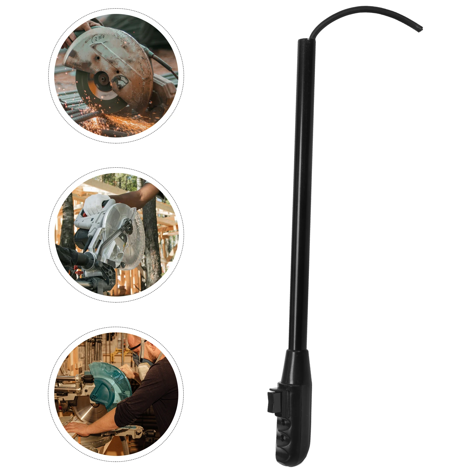 

H for Cutting Machine 10A Black Plastic Replacement 4 Wire Design Steel Accessories Cutting Machine H