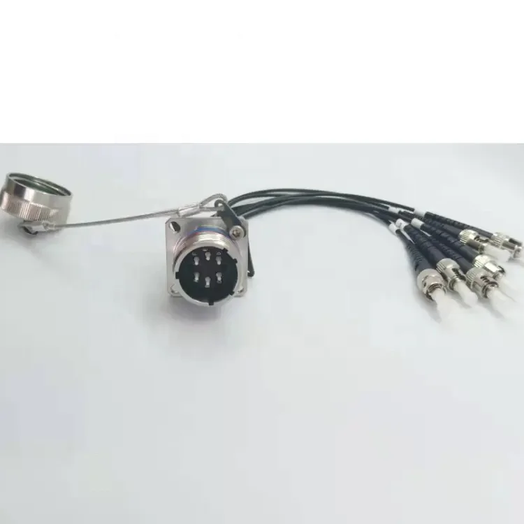 High-Durability D38999 A8 Series 8 Pin Optical Fiber Fast Connectors Industrial Use Connector Accessories
