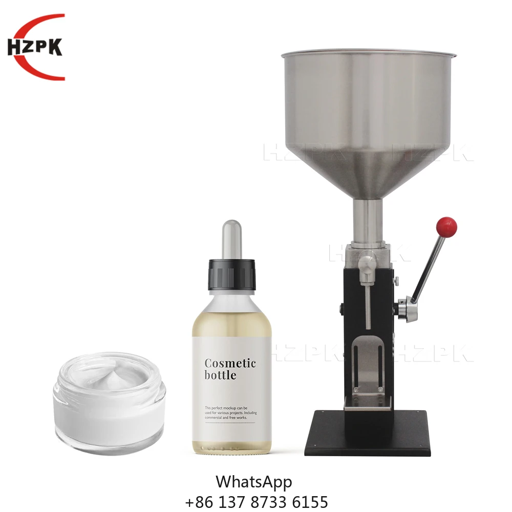 

A03 Manual Lotion Perfume Essential Oil Dropper Bottle Filling Machine For Paste Liquid