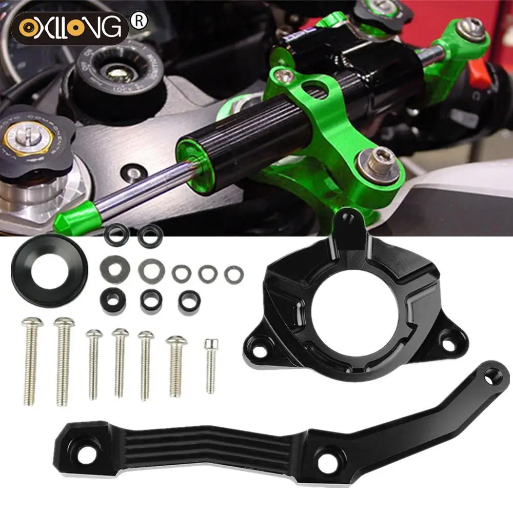 

For Kawasaki Z 1000 Z1000 ABS 2011 2012 2013 2014 2015 2016 2017 2018 Motorcycle Steer Damper Mounting Bracket Kit