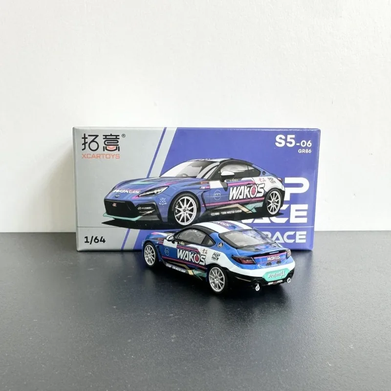 Xcartoys 1:64 Toyota GR86-walks XCarToys POPRACE Alloy Car Model Toy Collection Car collection ornaments, boys' gifts - Image 3