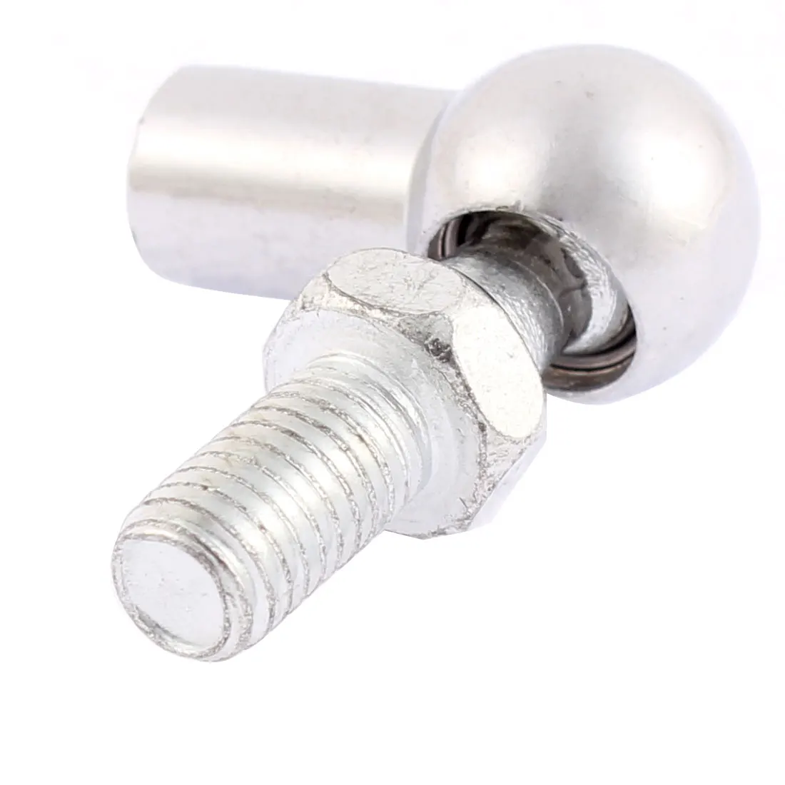 Ball Joint L-Shape Rod End Metal Ball Bearings M6 M8 M10 Male and Female Right Angle Silver Tone Bearings for Pneumatic Equipmen