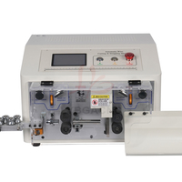 LY New 500W SWT-608-MAX1-4S Automatic  4 Wheels Drive Peeling Wire Stripper Stripping Cutting Machine 0.2 To 25mm2  220V 110V