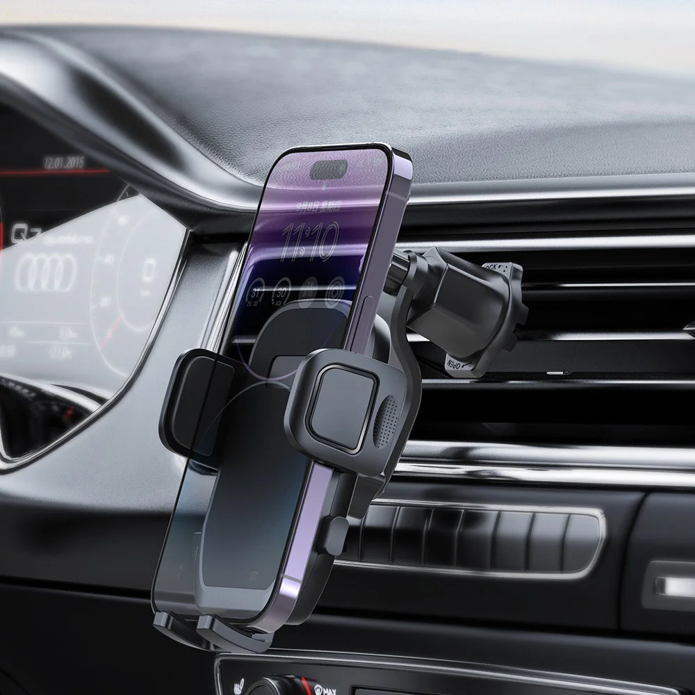 Untoom araba hava firar dağı uzatma kanca 360 derece rotasyon evrensel araba hava dış mekan telefon tutucu için 17mm topu kafa tabanı standı
