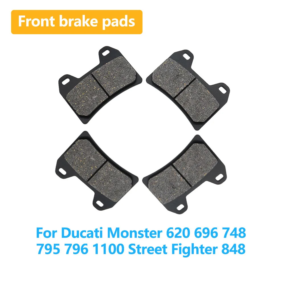 

Front Brake Pads For Ducati Monster 620 696 748 795 796 1100 Street Fighter 848 Motorcycle Accessoies