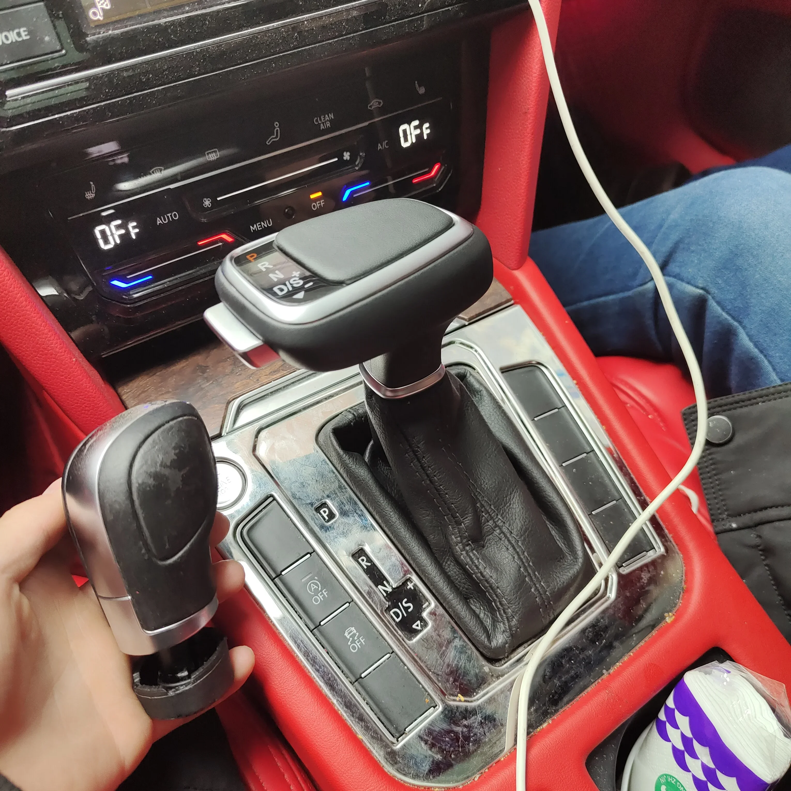 

Ручка переключения передач для Volkswagen VW Tiguan Bora Golf 6 7 CC Sagitar Passat B8 MAGOTAN Lavida Touran, ручка автоматической коробки передач