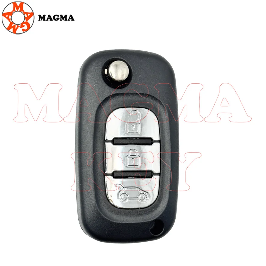 MAGMA للطي مفتاح بعيد قذيفة لرينو فلوينس كليو ميجان كانجو مودوس لادا جرانتا كالينا بريورا فيستا XRAY مع ملصق #3