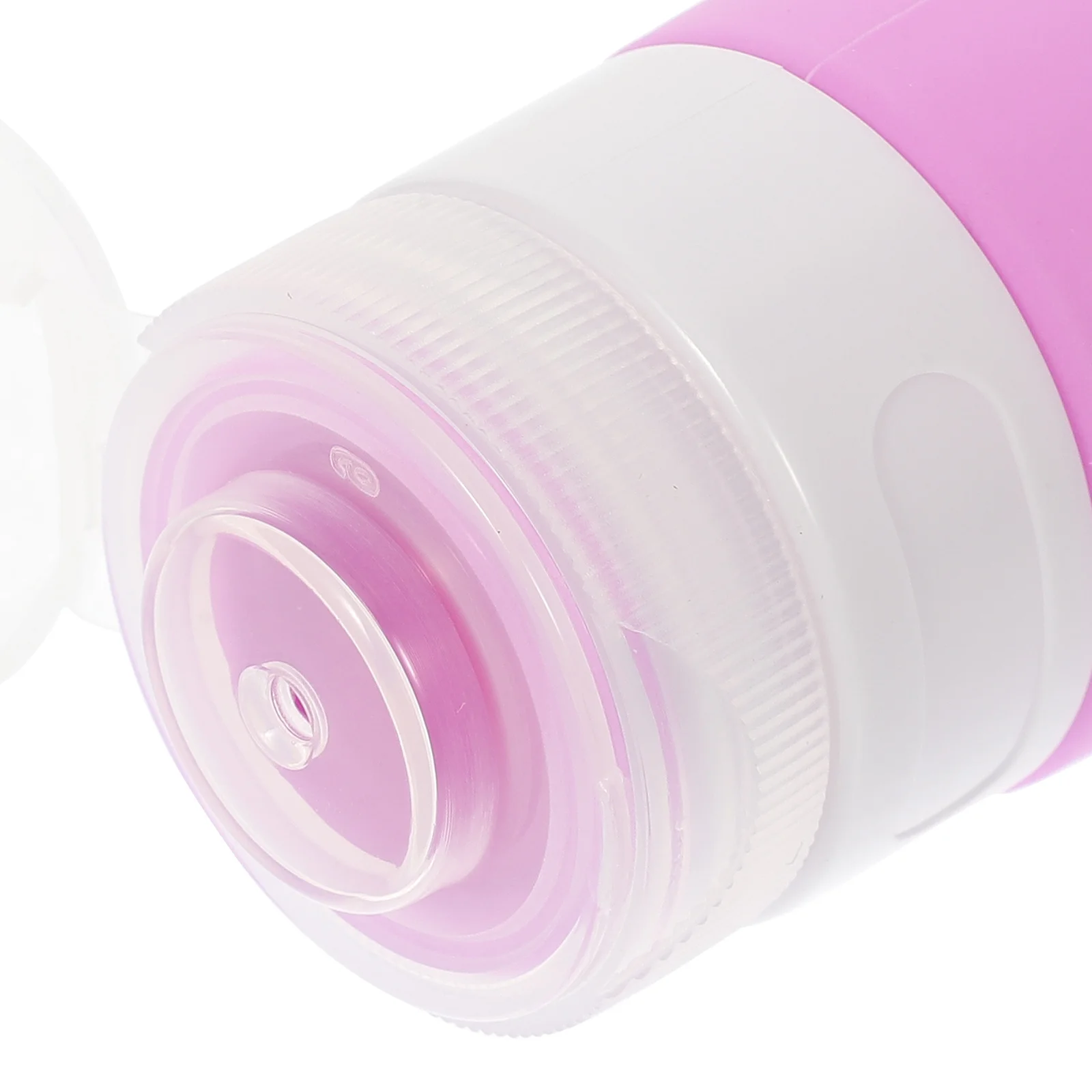 4 個のトラベルサイズのシリコンボトル詰め替え可能なスクイーズボトルシャンプーローションコンディショナーボディウォッシュポータブルトイレタリー用