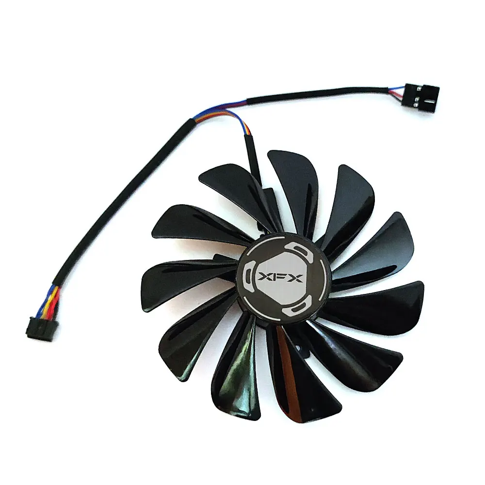 Nieuwe 1Lot 95Mm 4PIN FDC10U12S9-C Rx 5600 Xt Gpu Fan, voor Xfx Rx 5700 5700XT 5600XT Videokaart Koelventilator