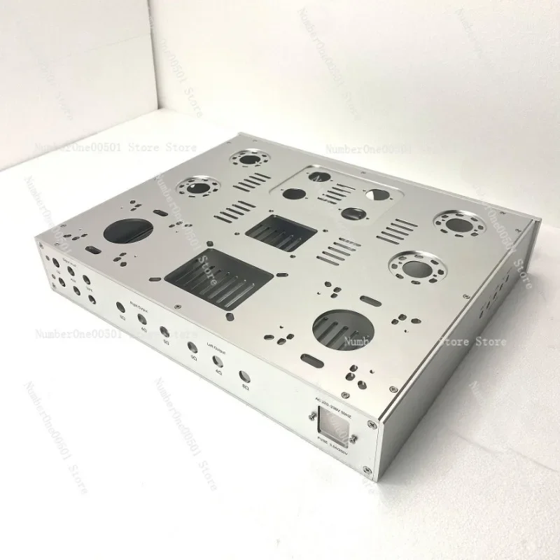 Universal Push Pull Aluminum Amplifier Chassis DIY HiFi Audio Preamp Case