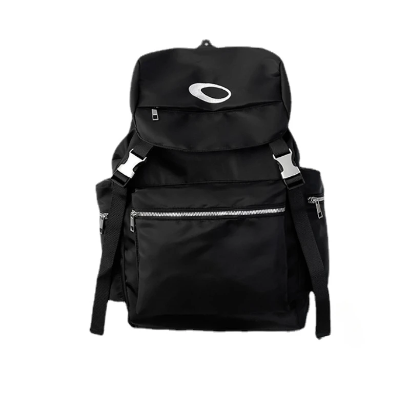 Nylon Black String Casual Backpack Large Capacity Yoga Fitness Sports Bags for Men 2024 Outdoor Travel Bags Fashion New Unisex