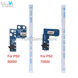 YuXi 1 Set For PS2 SCPH 70000 75000 77000 79000 90000 Power On/Off Reset Switch Board With Flex Ribbon Cable