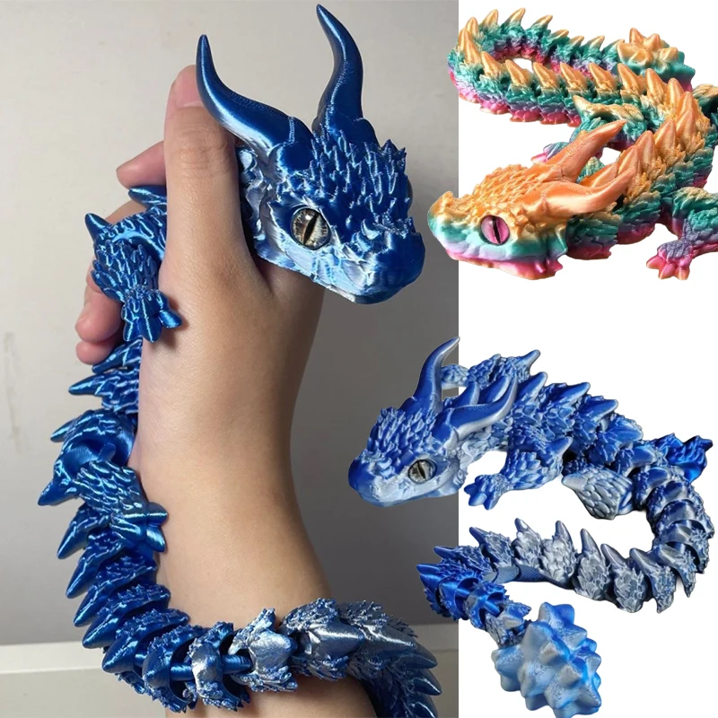 3D Printing Lizard - Drago Magico Stampato in 3D con