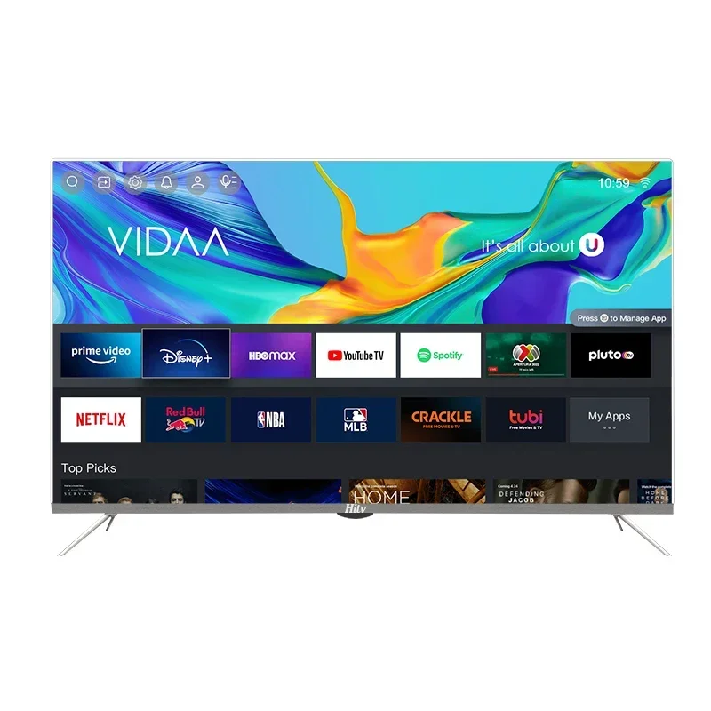 Manufacturer 43inch Smart TV Ultra Thin No Frame TV Television 43 Inch 4K OLED TV