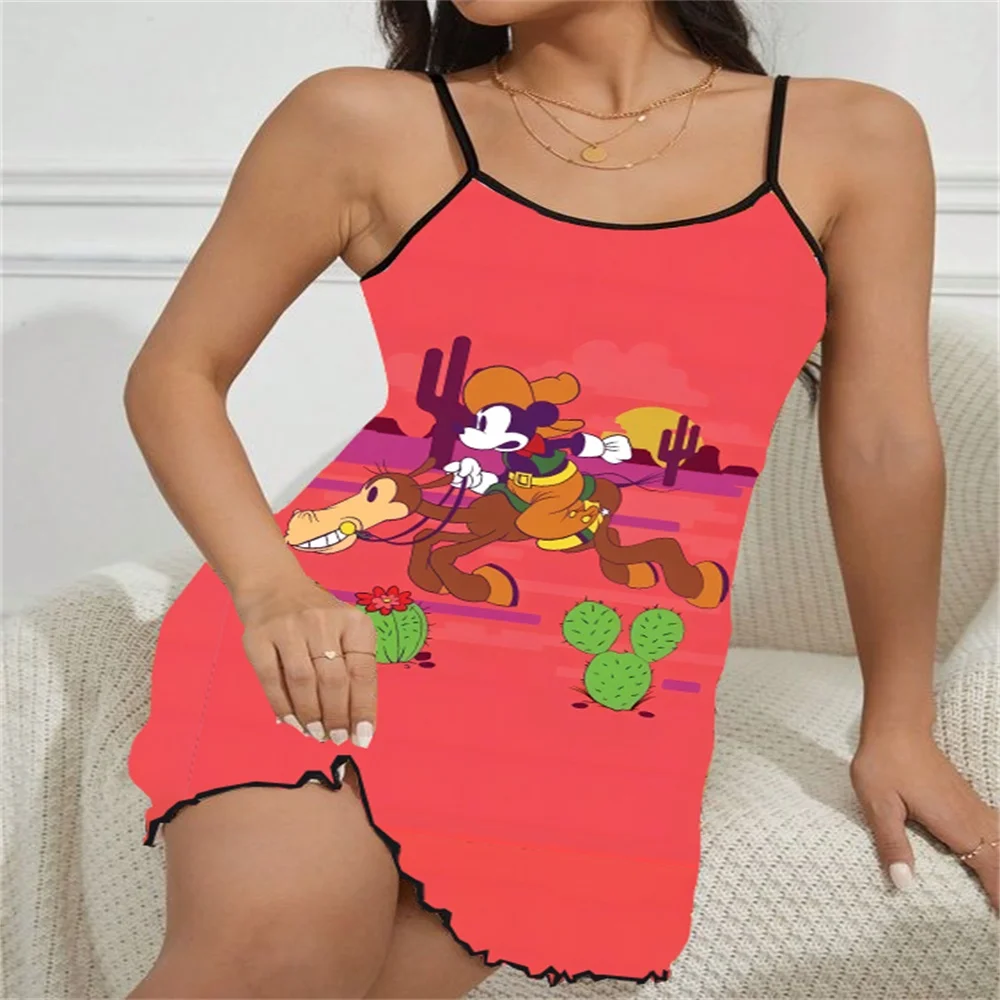 Sexy Night Dresses D/party Nightgown Women Nightgowns 2024 Sleepwear for Women and Sexy Pajamas Woman Summer Offers Disney Skirt