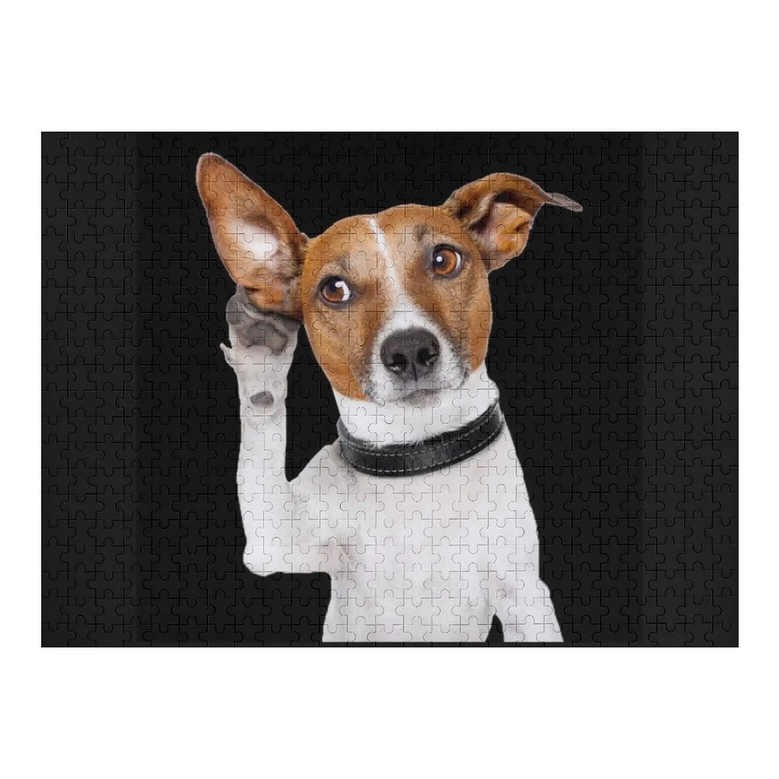 

Jack Russell Terrier Dog Funny Jigsaw Puzzle Photo Custom Wooden Animal Puzzle