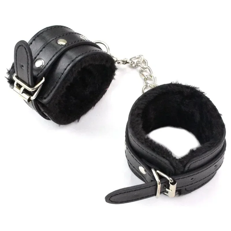 Sex Handcuffs For Couple Adult Game Erotic Sexy Bondage Adjustable Telescopic Handcuffs Fetish Sm Restraints Bdsm Slave Cuffs