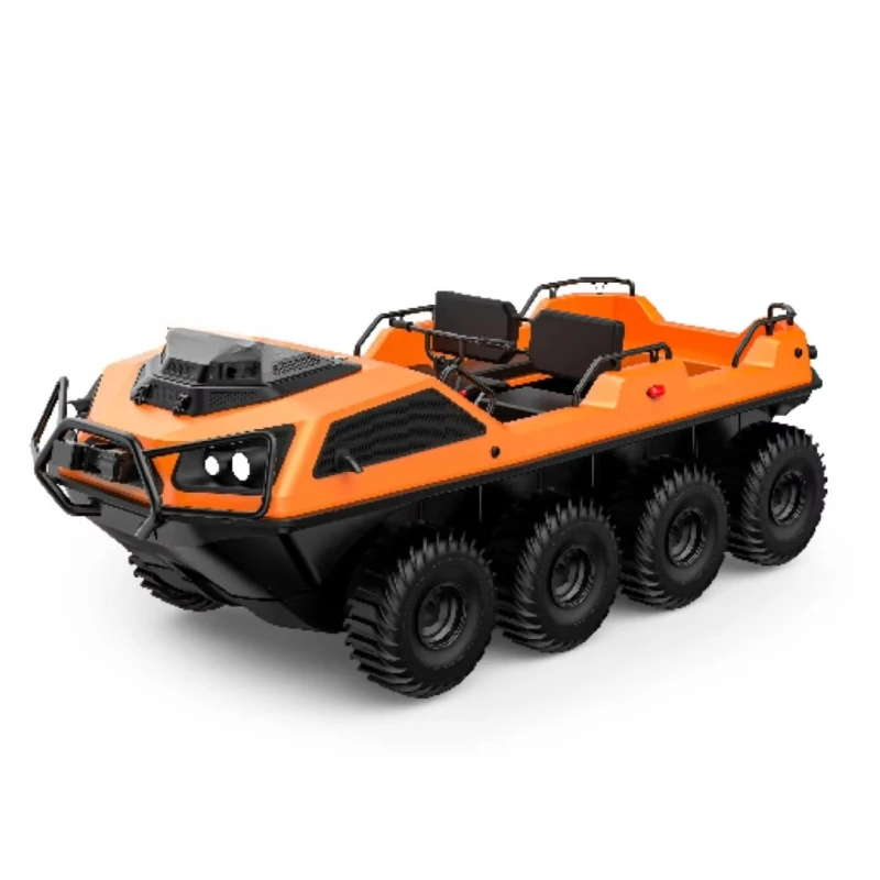

All-terrain amphibious light pump spray version vehicle