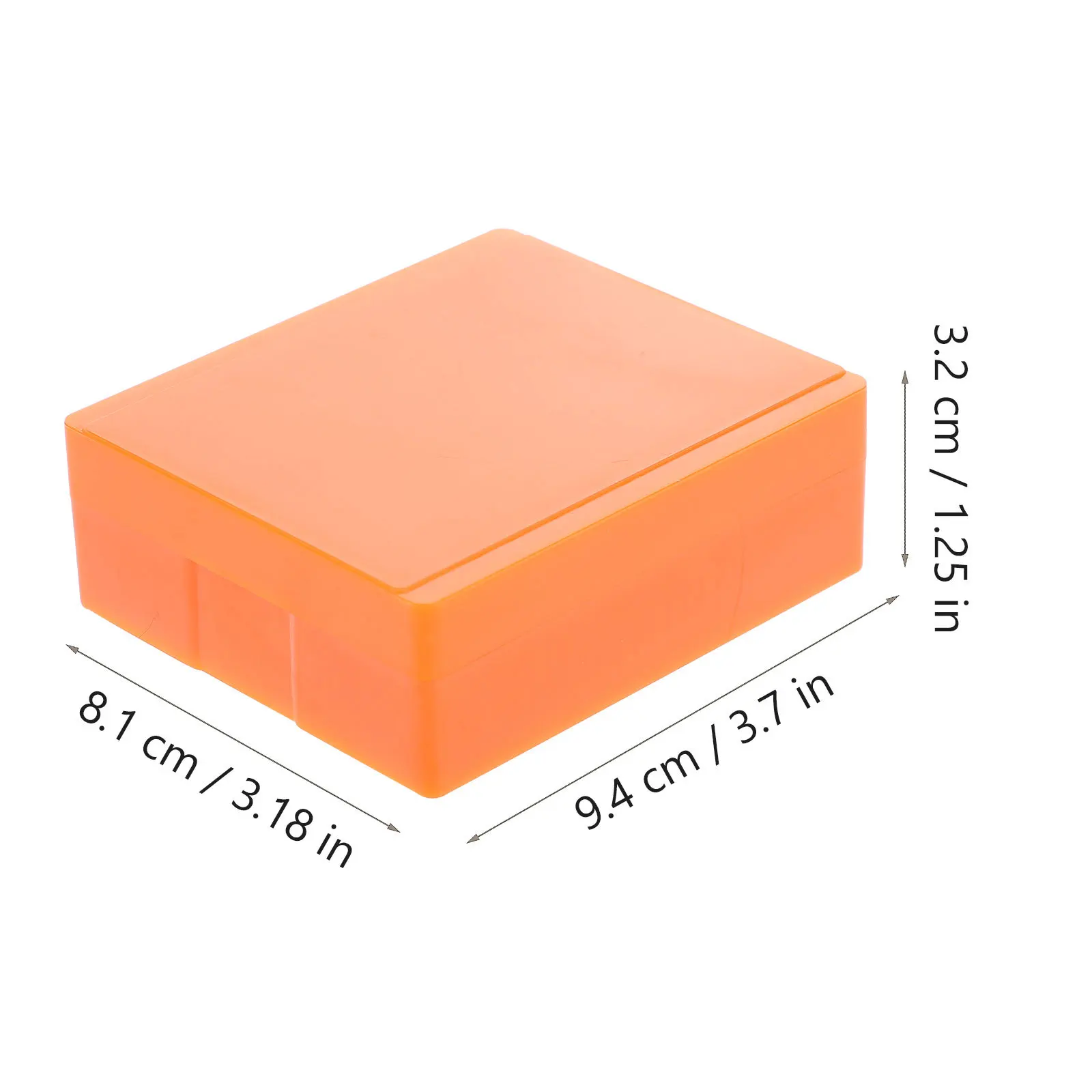 Microscope Glass Slide Storage Holder For Laboratory School Teaching Use Durable Safe Easy-Close Container