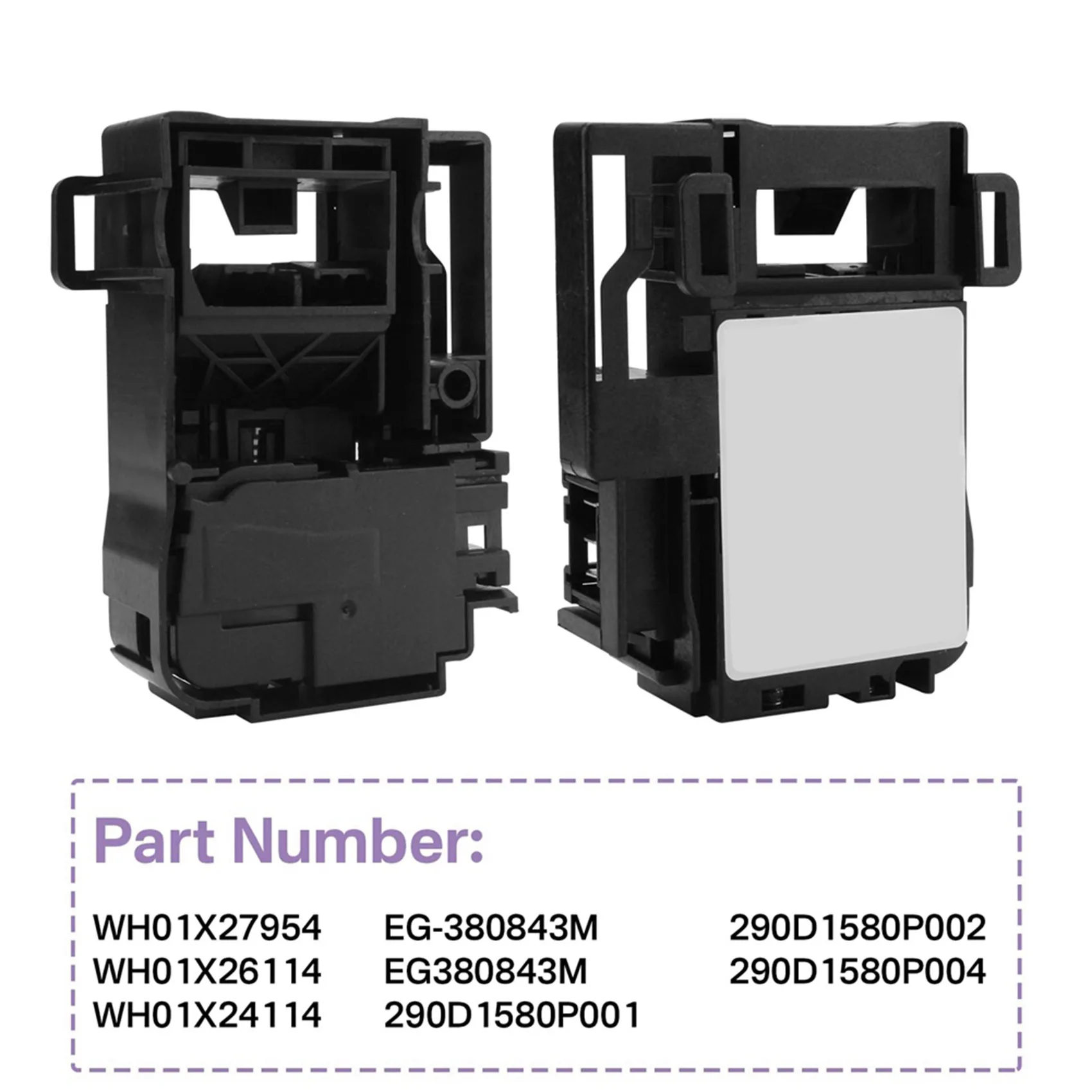 

A03F-4X WH01X27954 Переключатель блокировки крышки стиральной машины, часть 290D1580P004 для GE Hotpoint с верхней загрузкой, дверной замок стиральной машины в сборе
