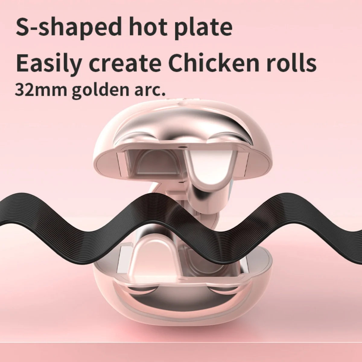 HIENA 32 мм щипцы для завивки волос для женщин портативные электрические щипцы для завивки яичных рулетов PTC 30 s быстрый нагрев утюг для укладки волос парикмахерские инструменты