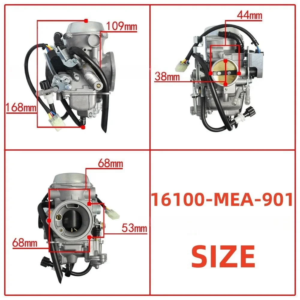 Part Number 16100-MEA-901 Is Suitable For VTX1300C, VTX1300R, VTX1300S, VTX 1300 T Carburetor.offroad Accessories