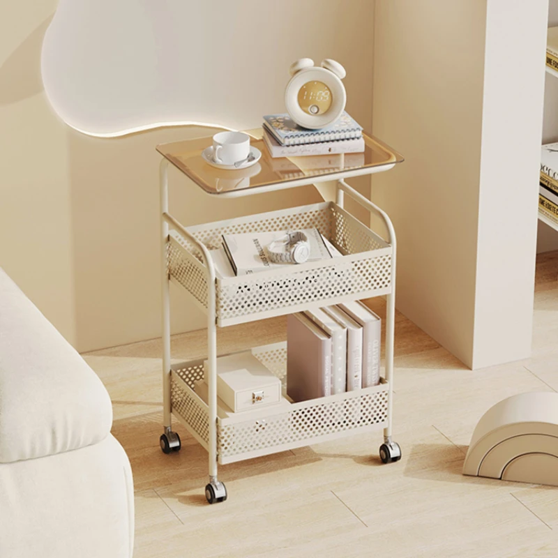 Mesa De centro De comedor móvil para entrada, consola redonda De té lateral, mesita De noche De diseño, muebles interiores De salón ZT