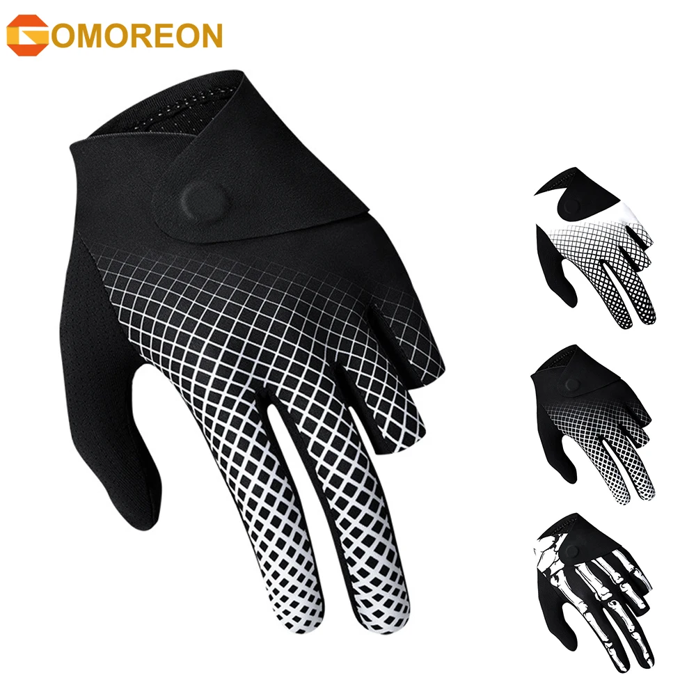 1PCS Professional Billiards Glove for Left Hand, 3-Finger Design, Adjustable Elastic Band, Durable Double-Stitched