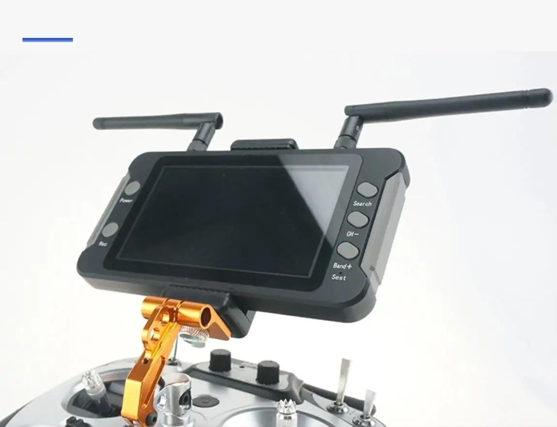 FPV Monitor 5.8G with DVR 40CH 5803 MINI 4.3 Inch LCD Display 16:9 NTSC/PAL Auto Search Video Recording For FPV Drone RC Cars